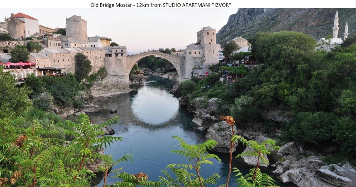 Studio Apartmani Izvor Blagaj Eksteriør billede