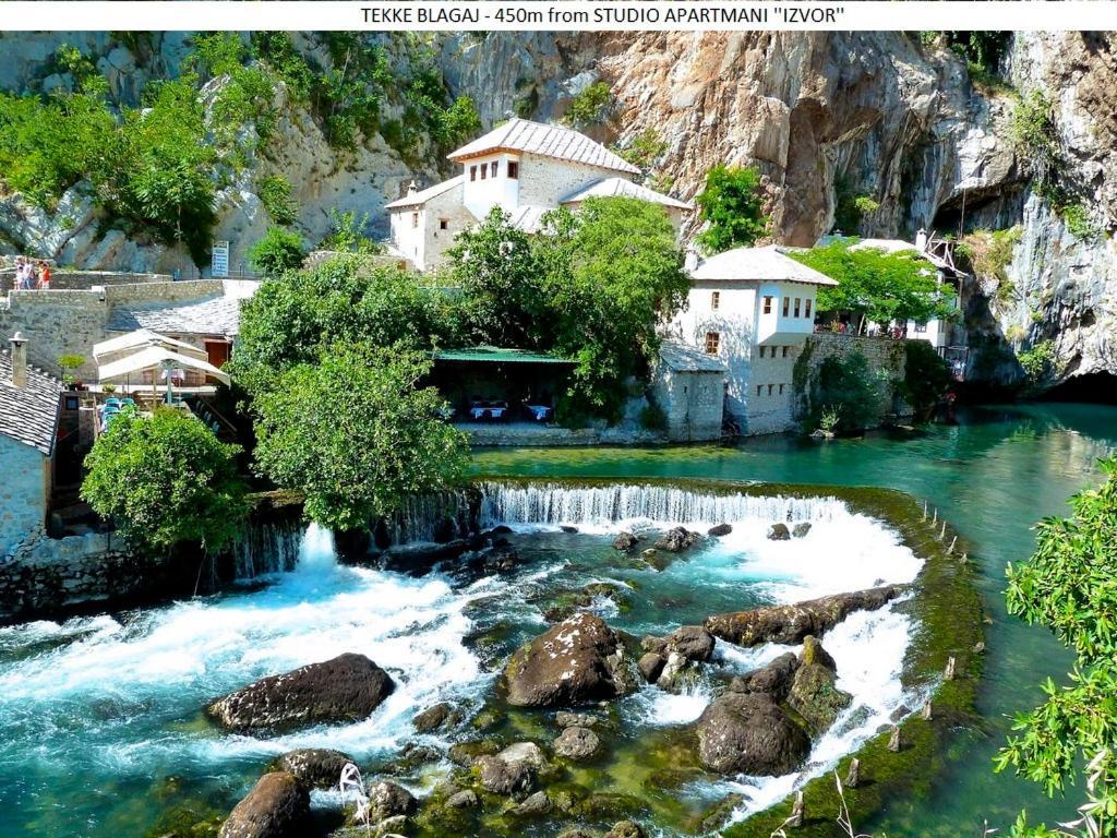 Studio Apartmani Izvor Blagaj Eksteriør billede